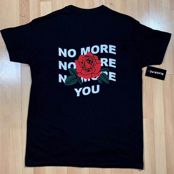 blvck.pl No More You Rose T-Shirt - Picture 1 of 6